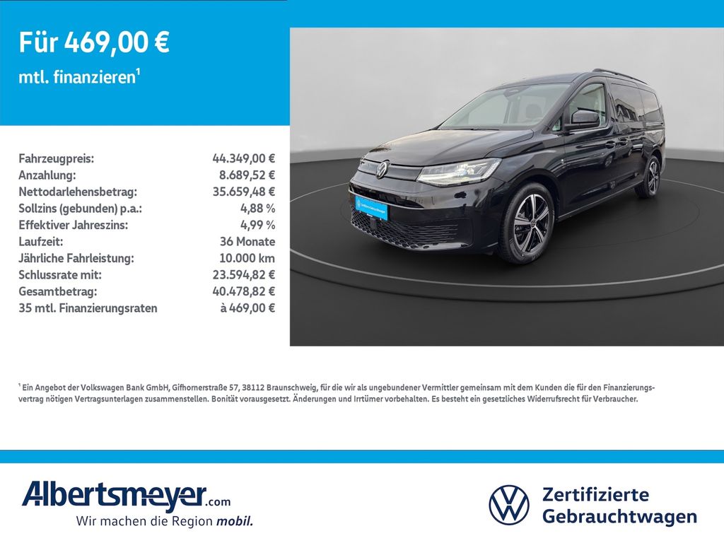 Volkswagen Caddy Maxi 2025