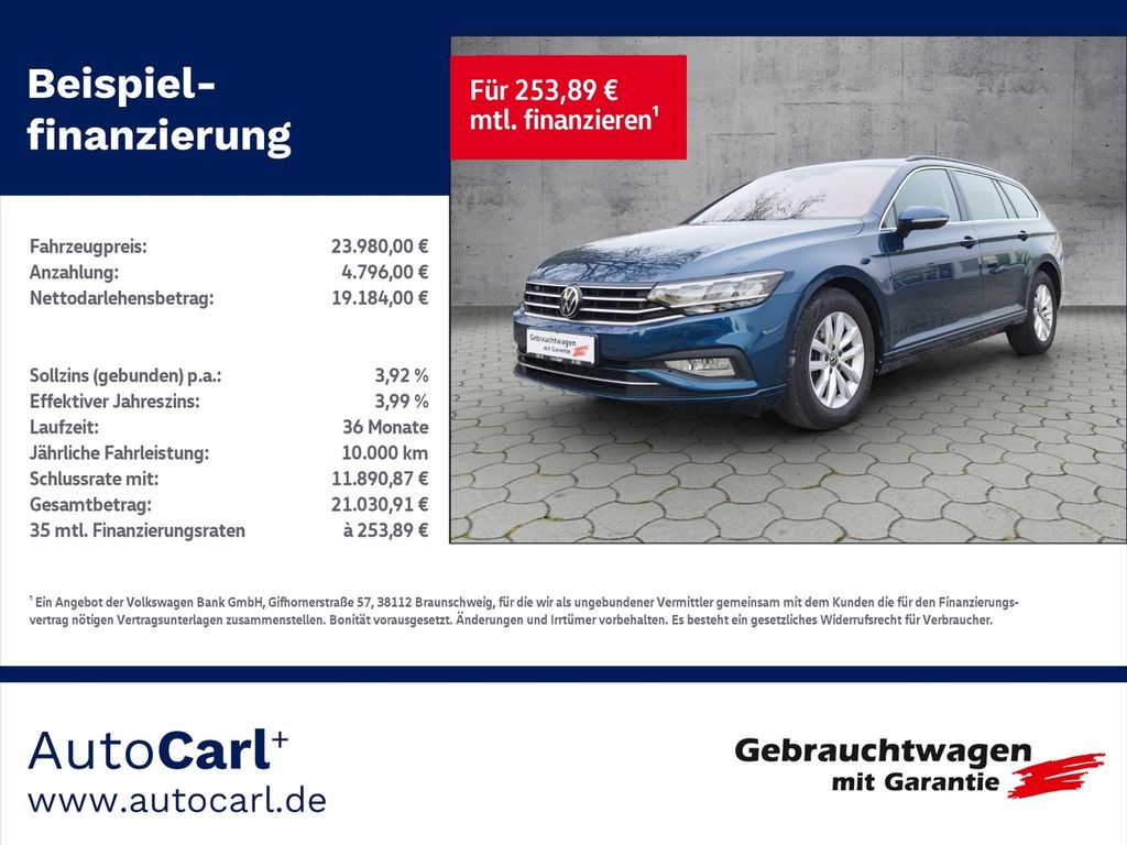 Volkswagen Passat Variant 2022
