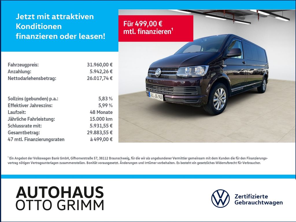 Volkswagen T6 Caravelle 2016