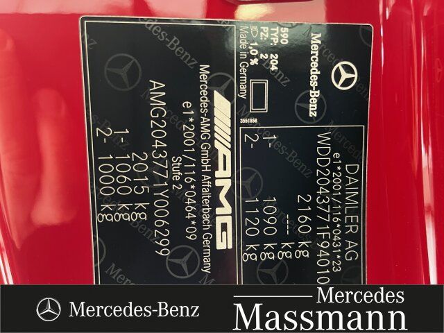 Mercedes-Benz C 63 AMG 2013