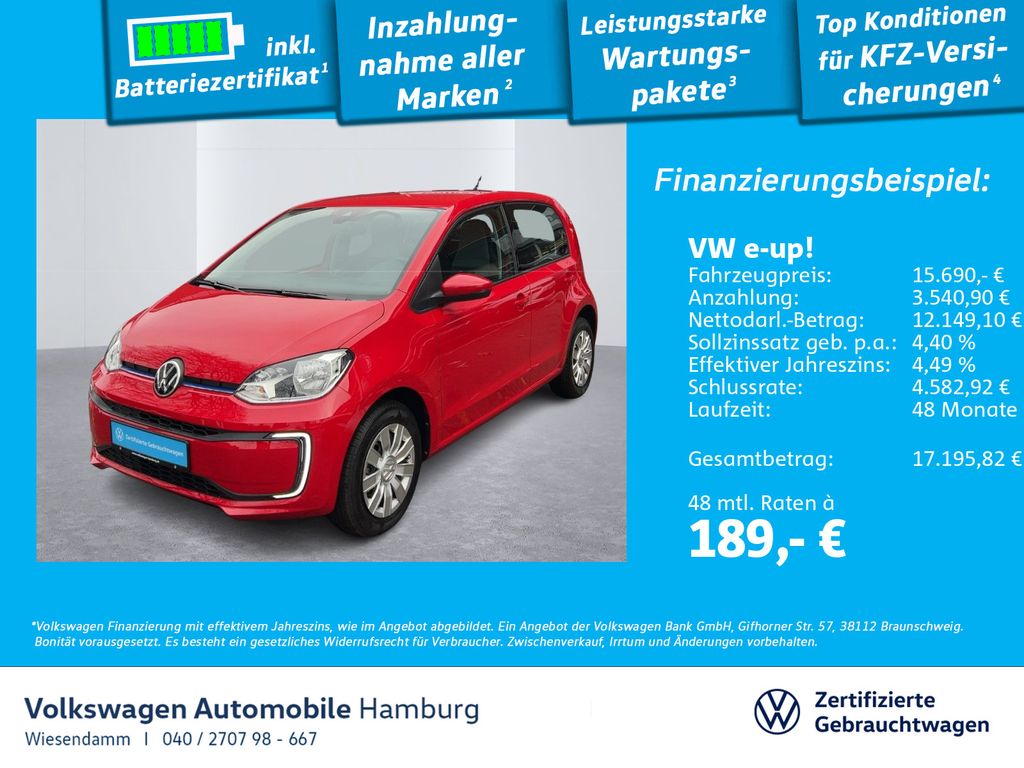 Volkswagen e-up! 2021