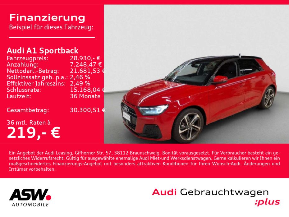 Audi A1 2025