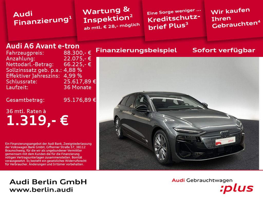 Audi A6 e-tron 2025