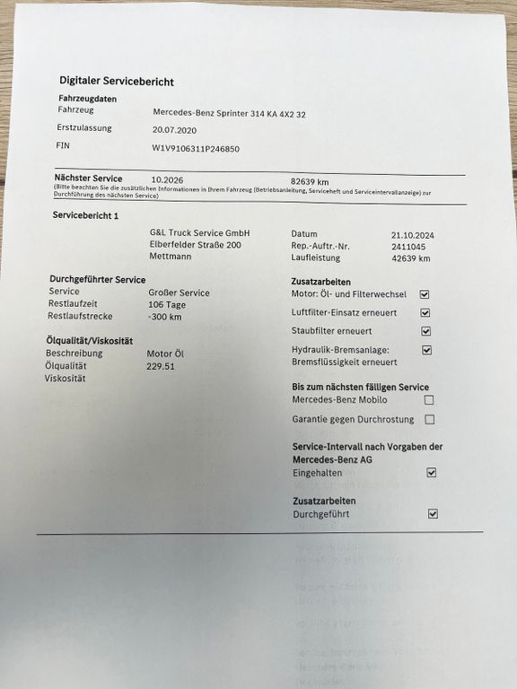 Mercedes-Benz Sprinter 2020