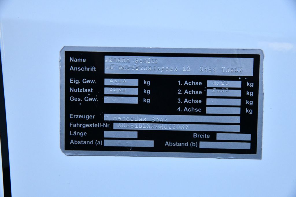 Mercedes-Benz Sprinter 2020