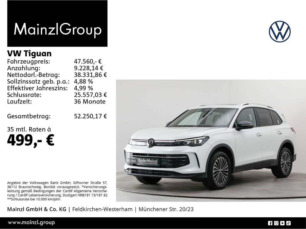 Volkswagen Tiguan 2025