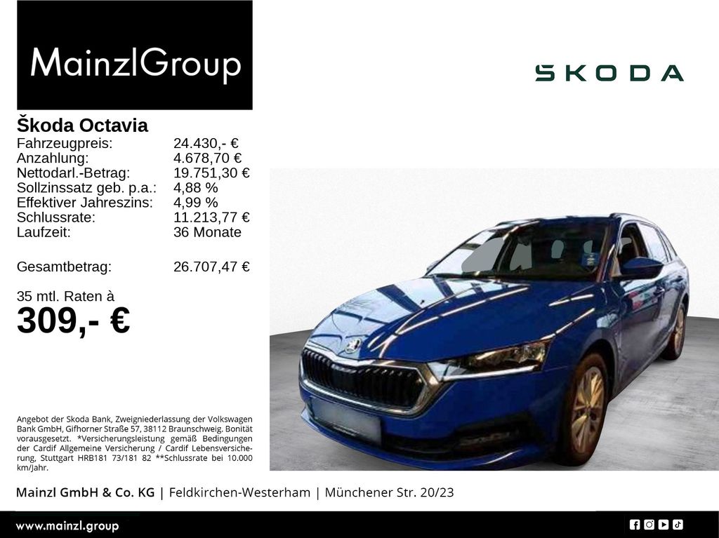 Skoda Octavia 2023