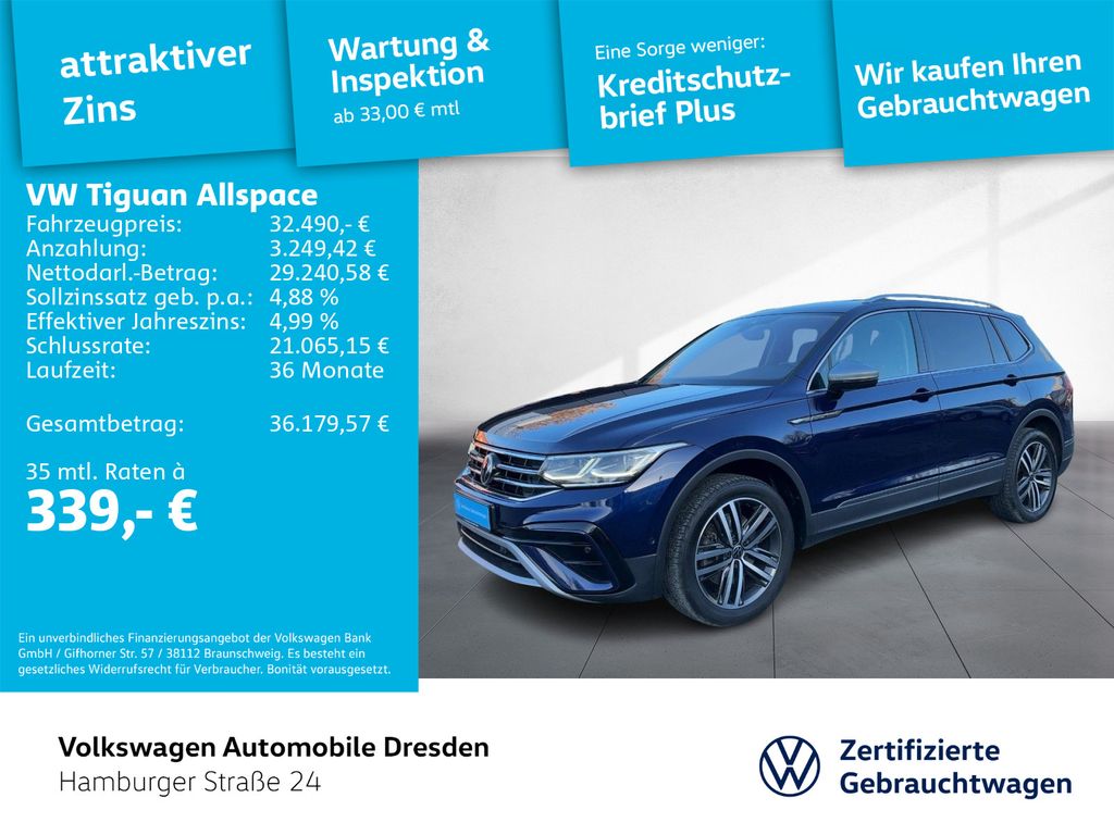 Volkswagen Tiguan Allspace 2022