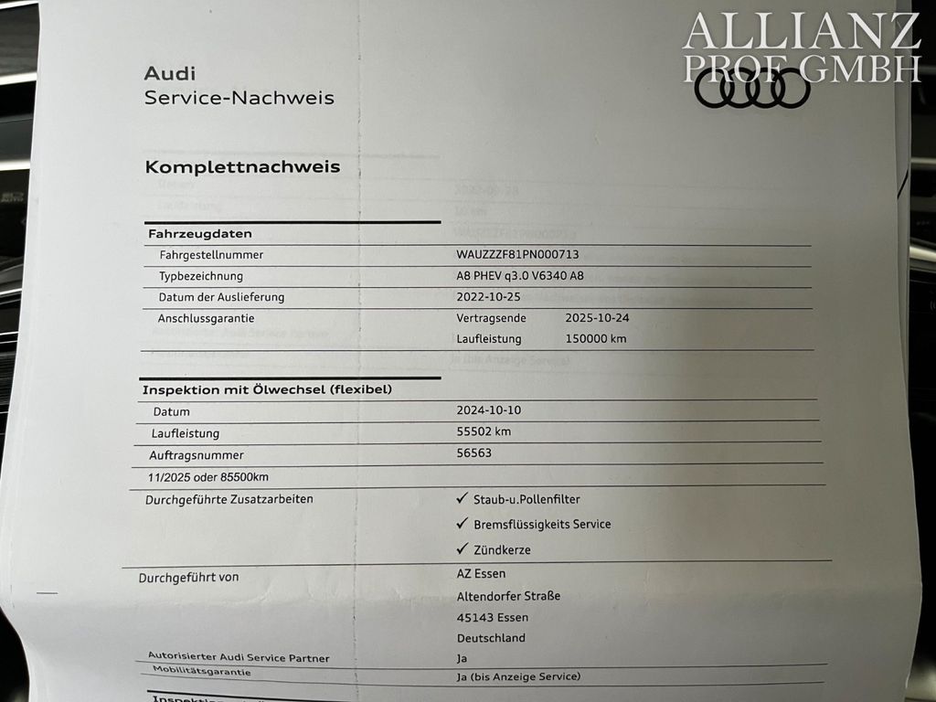Audi A8 2022