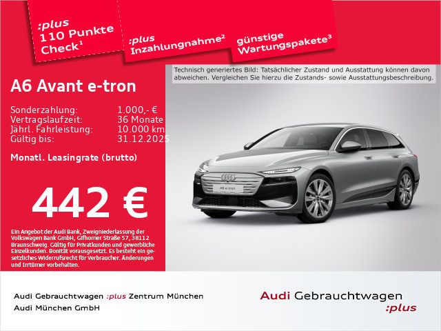Audi A6 e-tron 2025