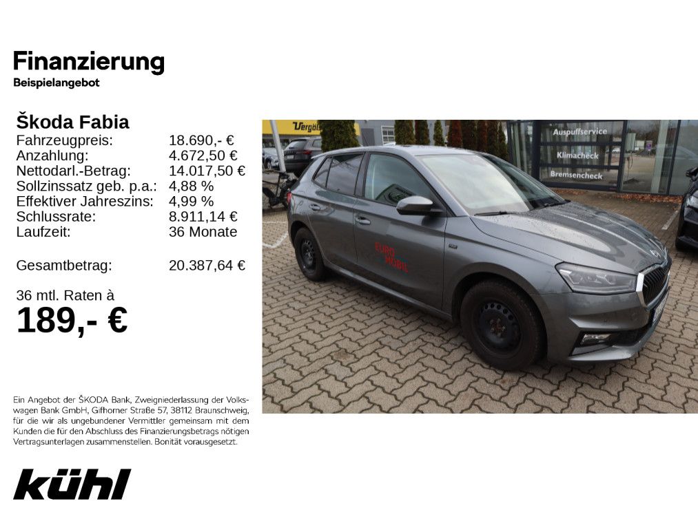 Skoda Fabia 2025