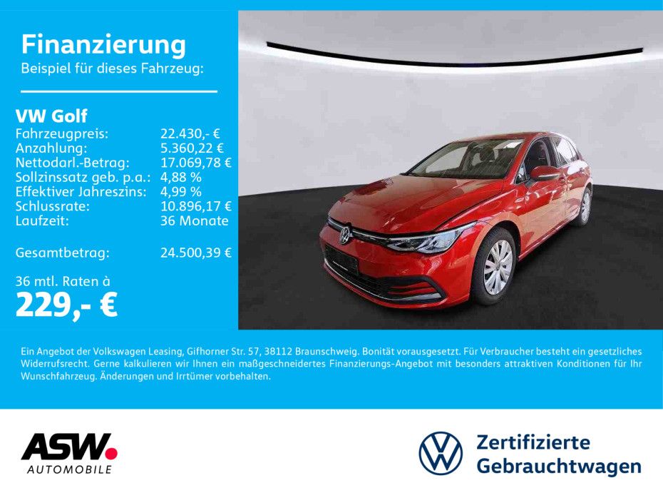 Volkswagen Golf 2022