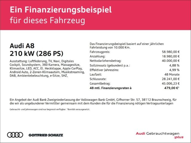 Audi A8 2022
