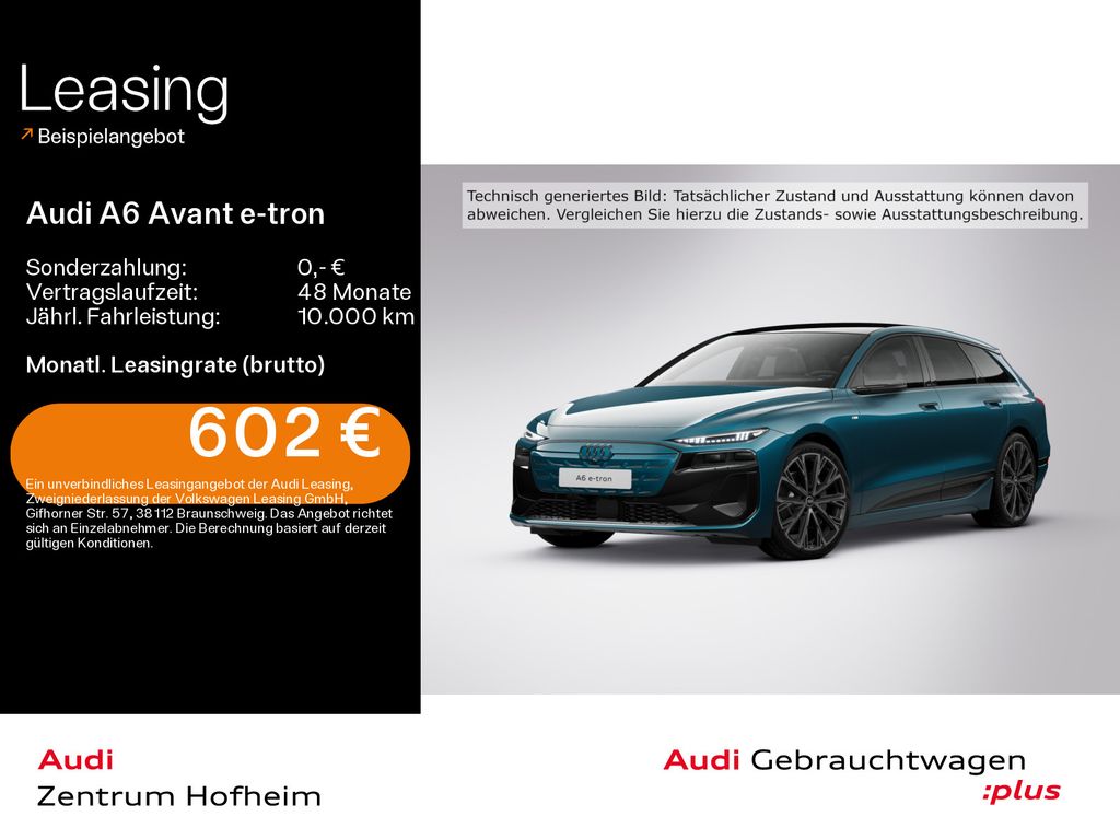 Audi A6 e-tron 2025