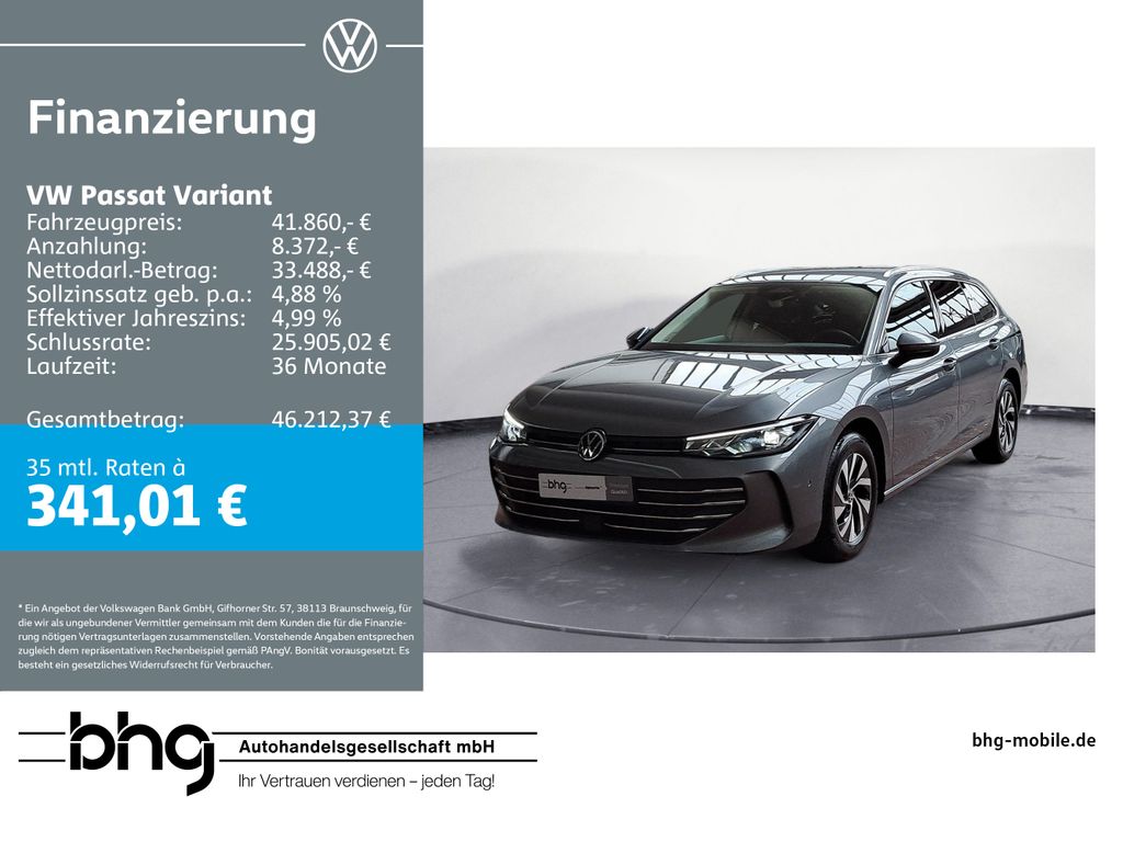 Volkswagen Passat Variant 2025