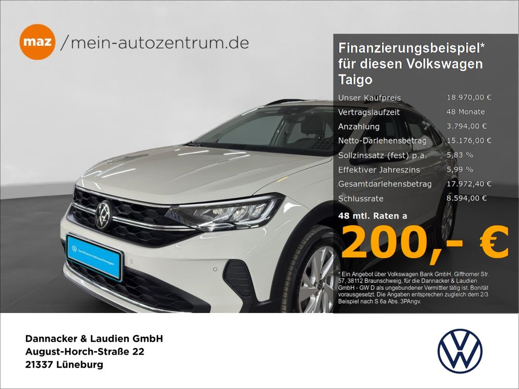 Volkswagen Taigo 2022