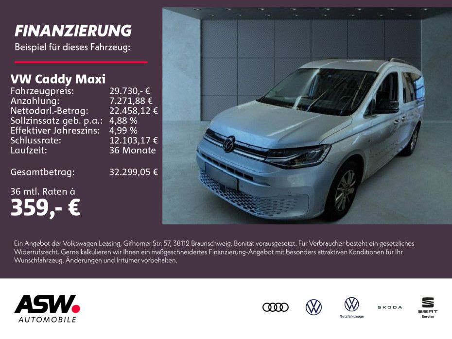 Volkswagen Caddy Maxi 2022
