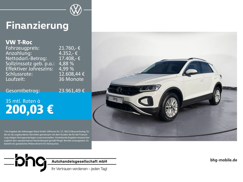 Volkswagen T-Roc 2022