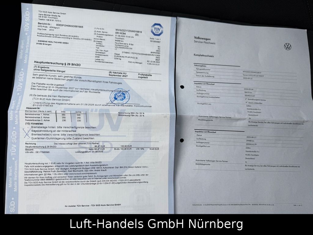 Volkswagen Touran 2022