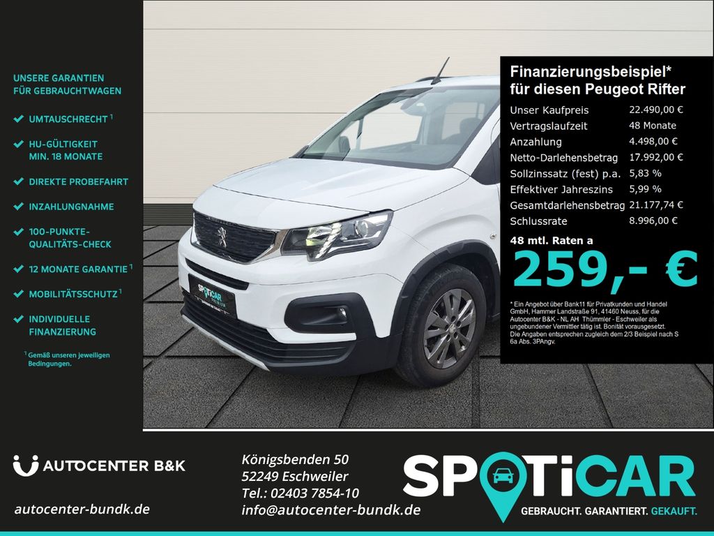 Peugeot Rifter 2022
