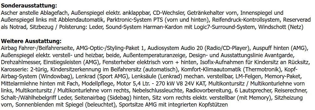 Mercedes-Benz CLK 55 AMG 2006