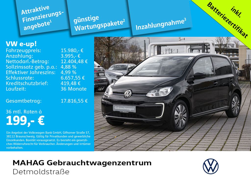 Volkswagen e-up! 2022