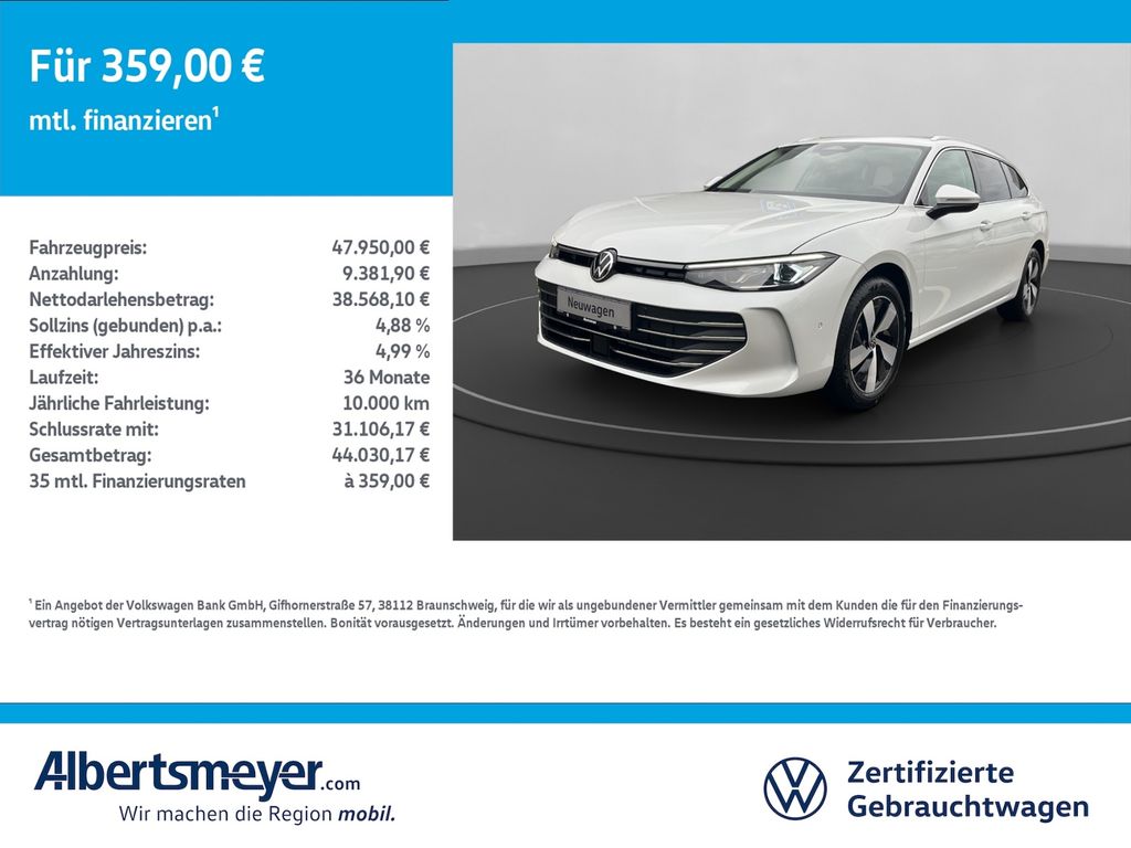 Volkswagen Passat Variant 2025