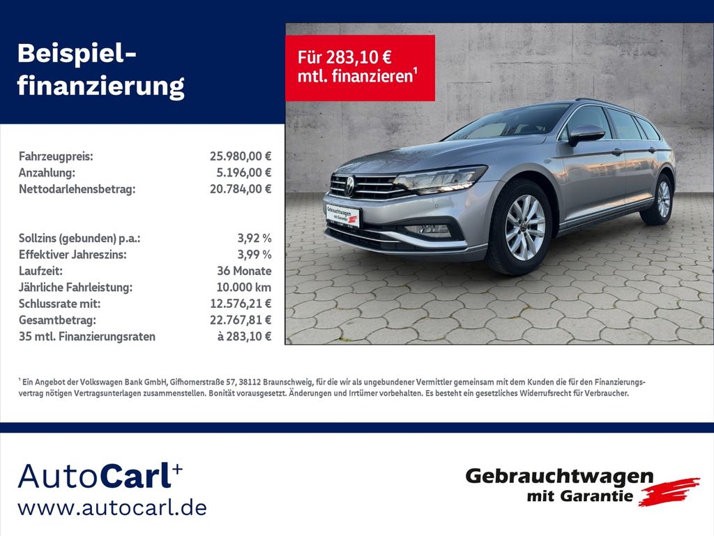 Volkswagen Passat Variant 2022