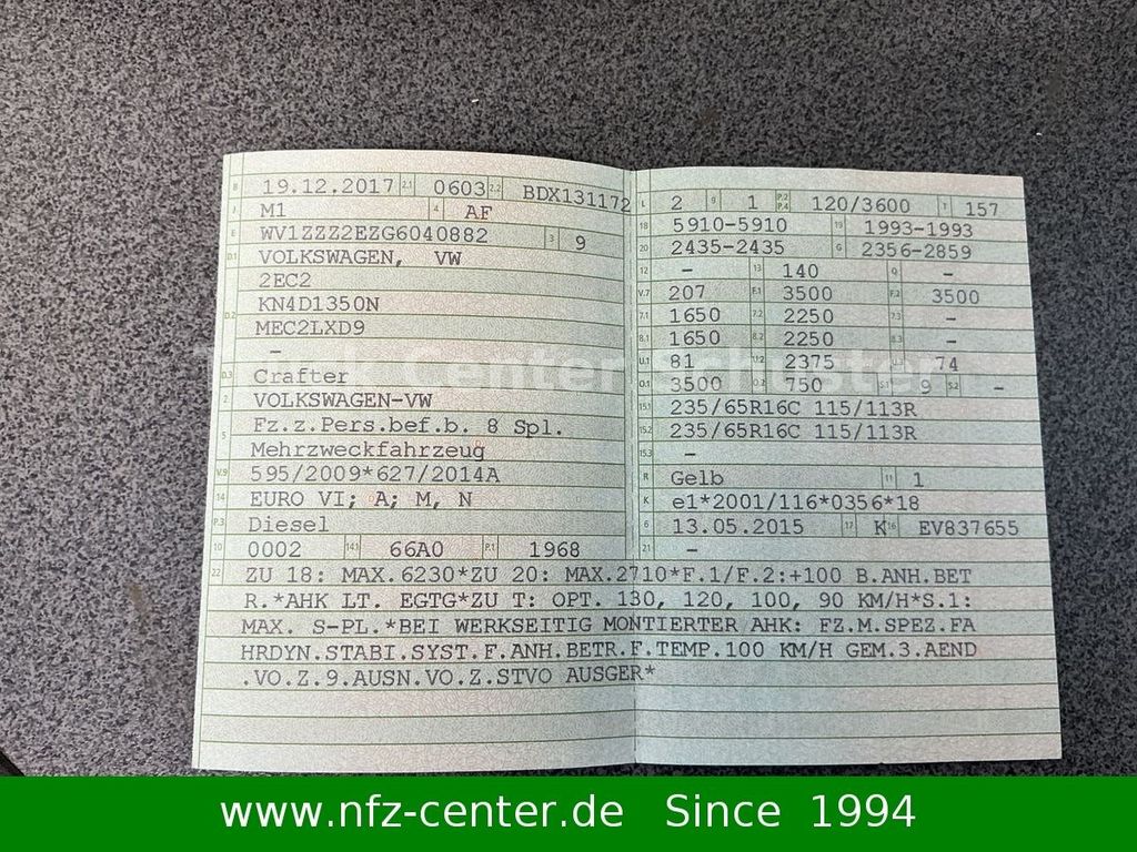 Volkswagen Crafter 2017