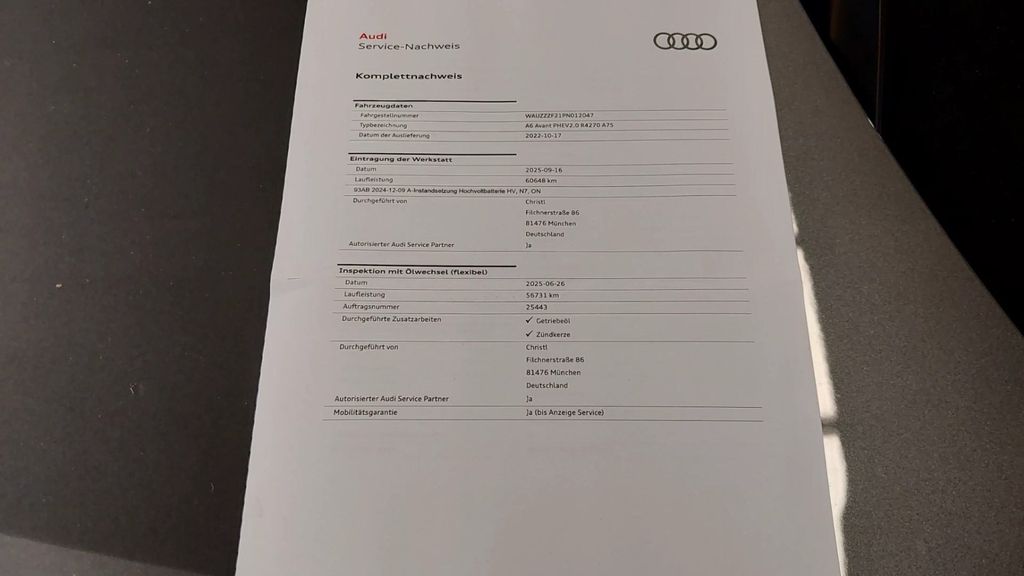 Audi A6 2022