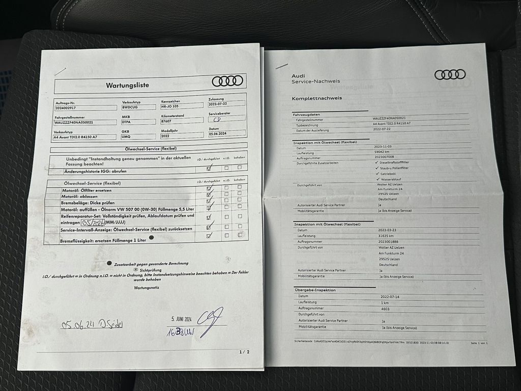 Audi A4 2022