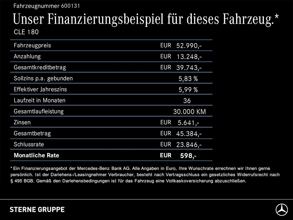 Mercedes-Benz CLE 180 2025