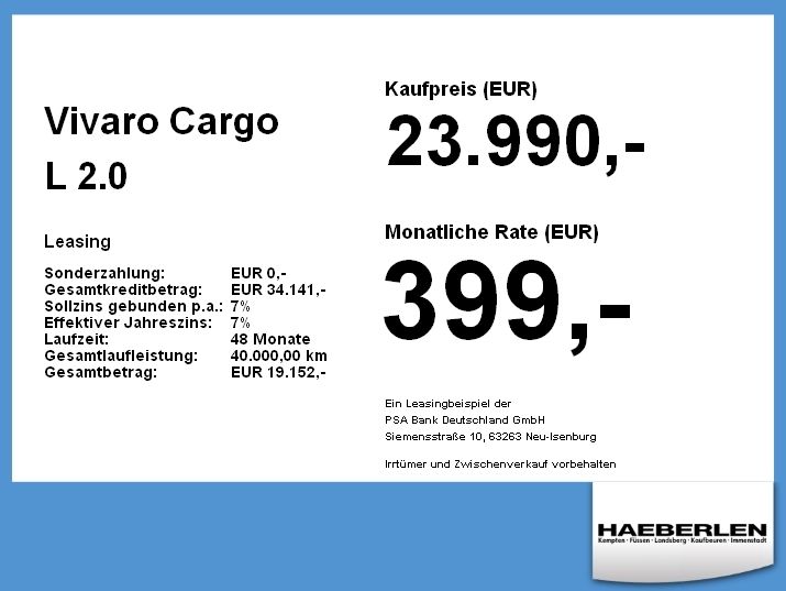 Opel Vivaro 2024