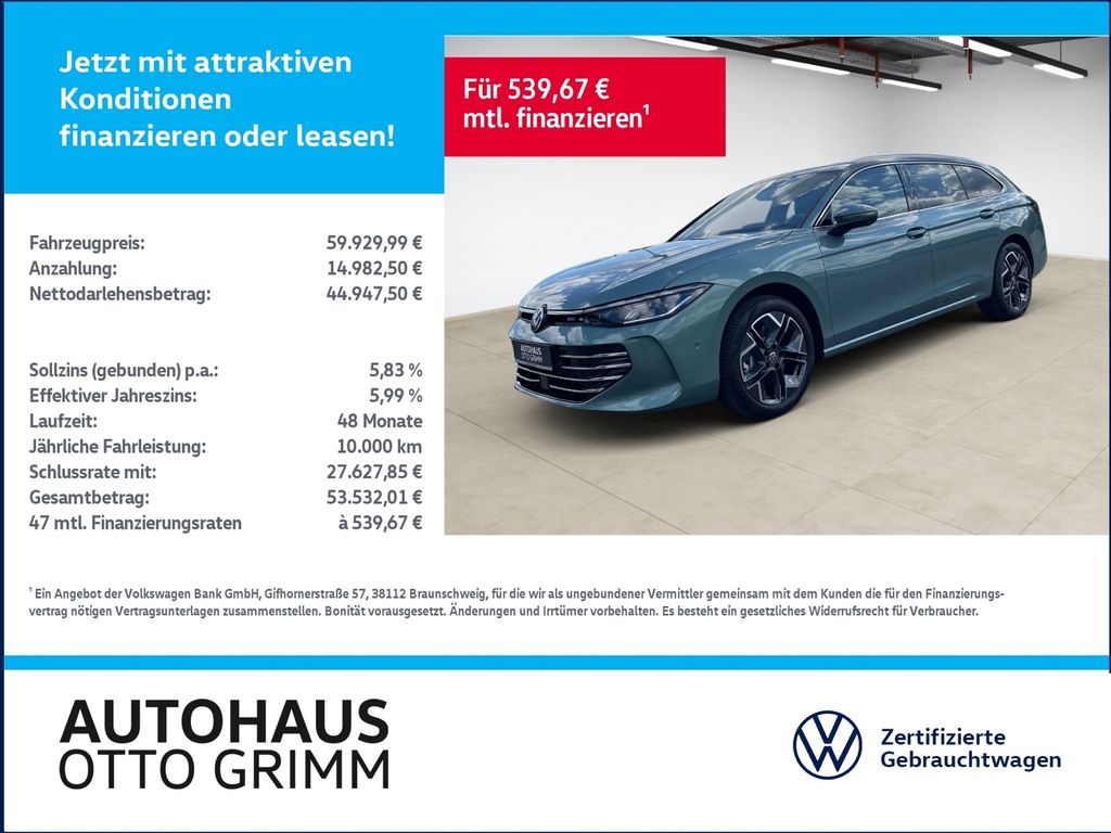 Volkswagen Passat Variant 2025