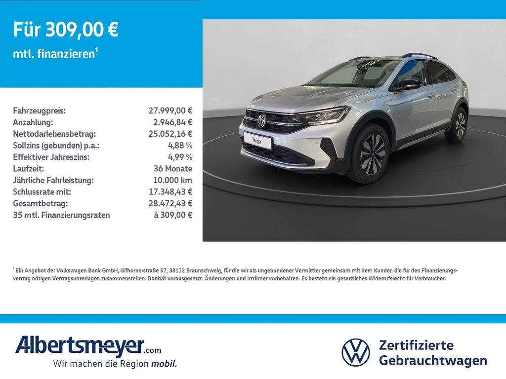 Volkswagen Taigo 2025