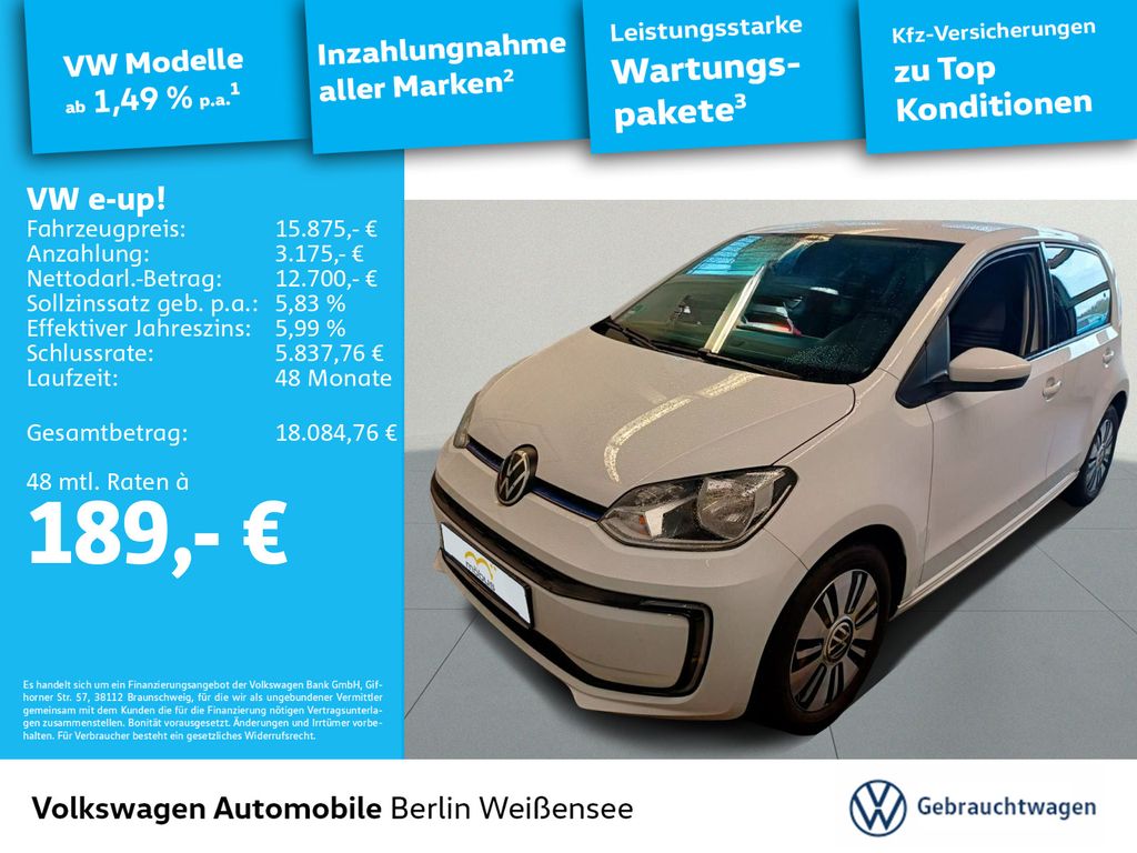 Volkswagen e-up! 2022