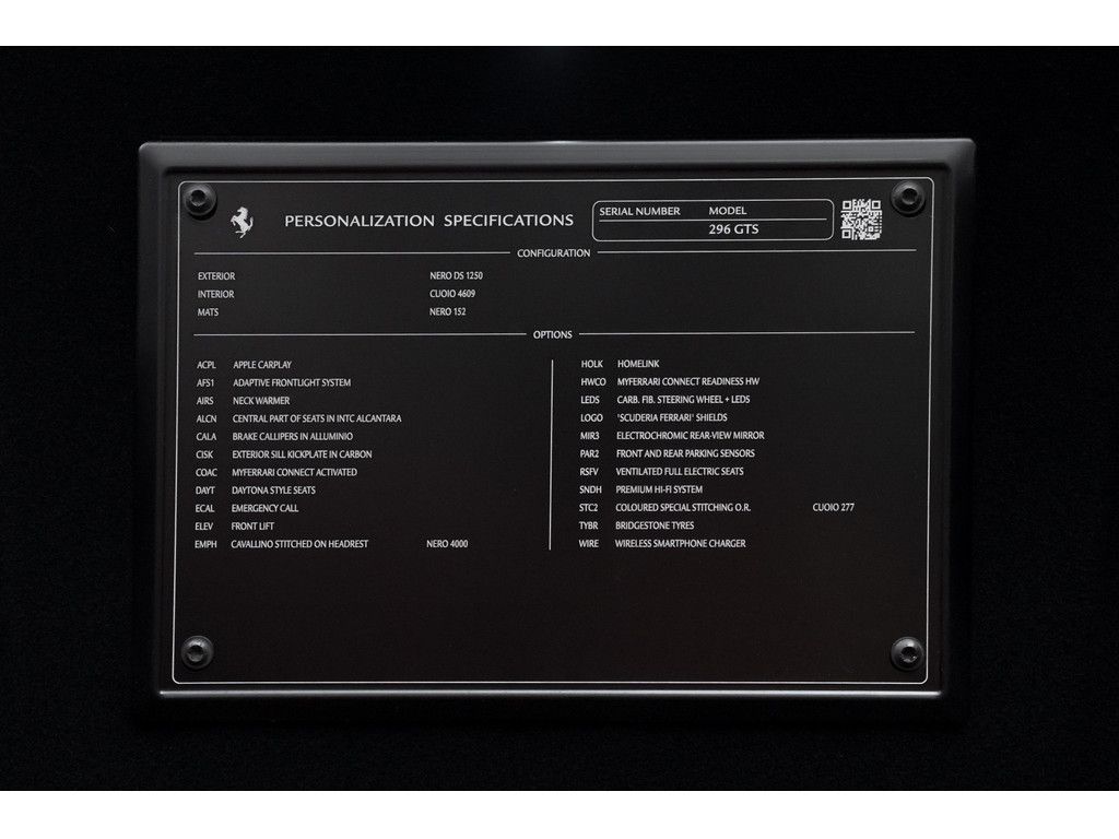 Ferrari 296 GTS 2025