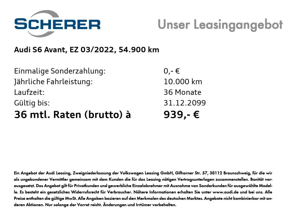 Audi S6 2022