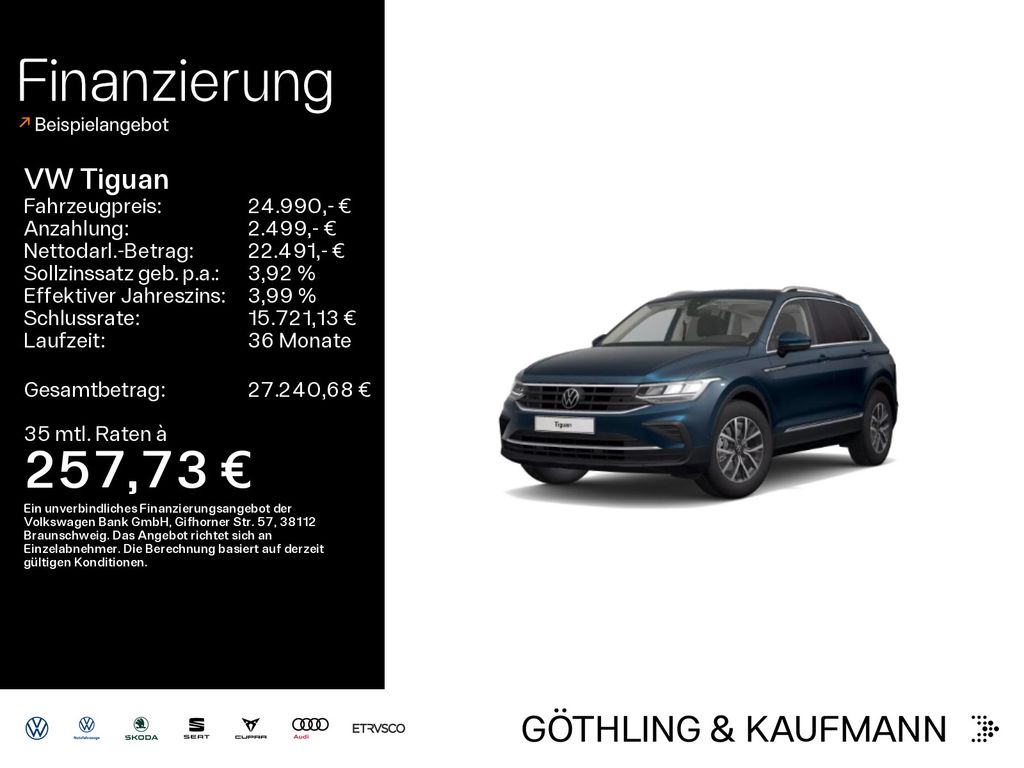 Volkswagen Tiguan 2022
