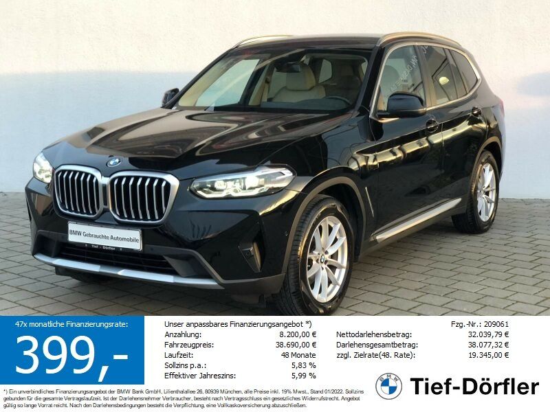 BMW X3 2022