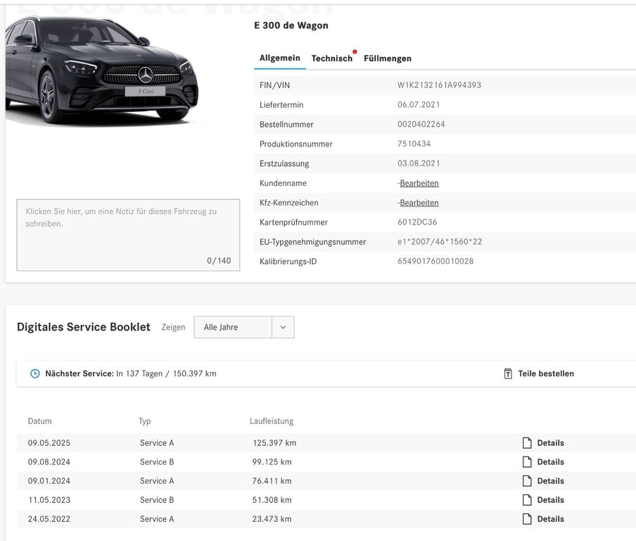 Mercedes-Benz E 300 2021