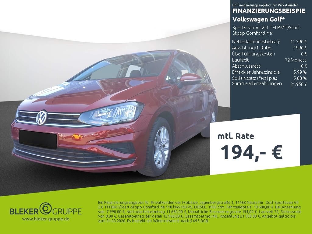 Volkswagen Golf 2020