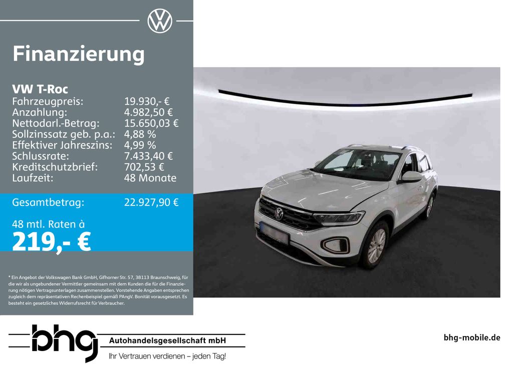 Volkswagen T-Roc 2022