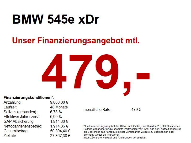 BMW 545 2021