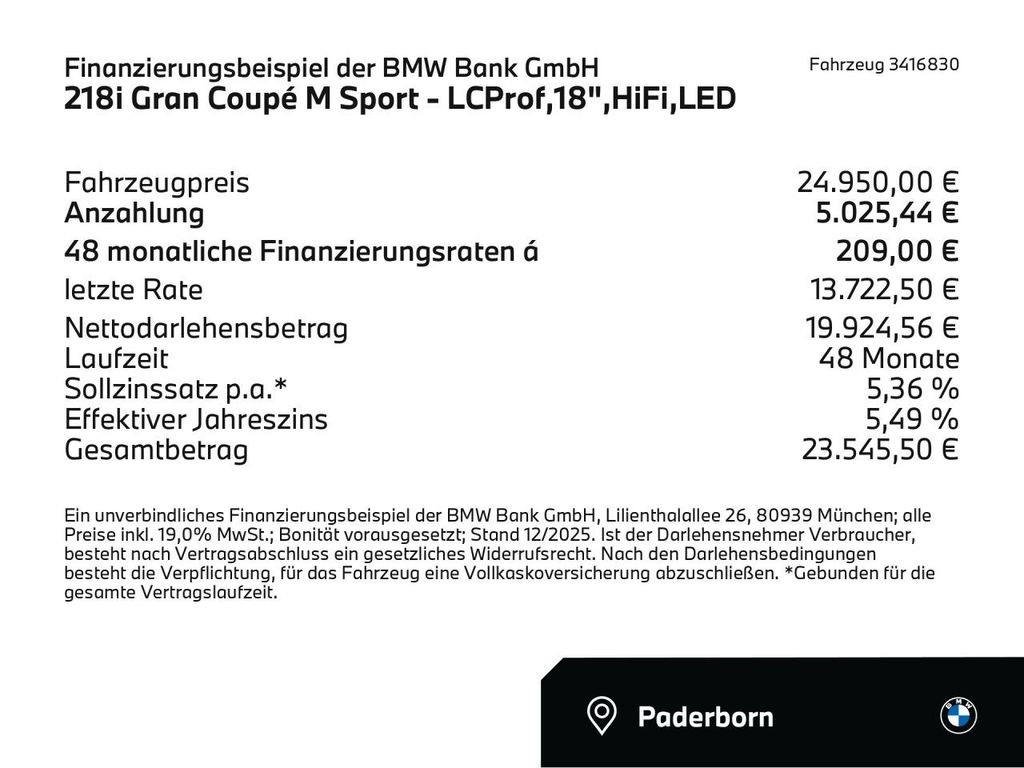 BMW 218 Gran Coupé 2022