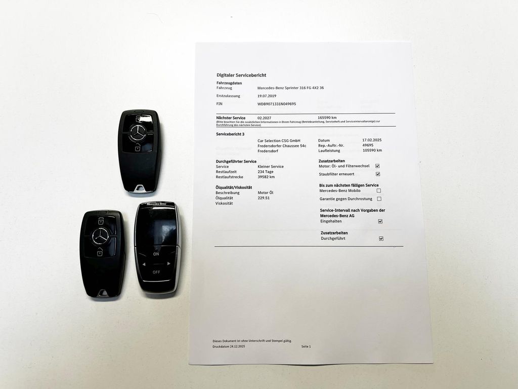 Mercedes-Benz Sprinter 2019