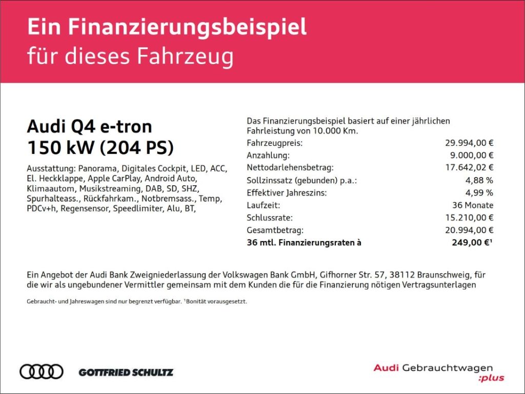 Audi Q4 e-tron 2022