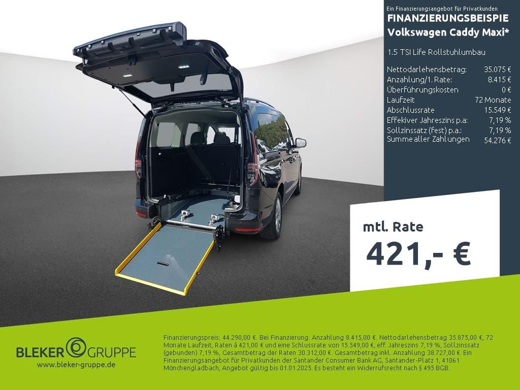 Volkswagen Caddy Maxi 2025