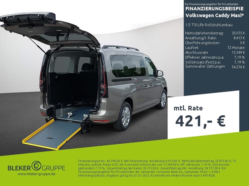 Volkswagen Caddy Maxi 2025