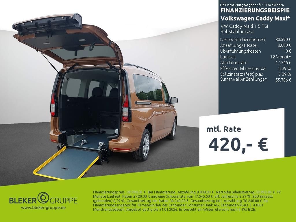 Volkswagen Caddy Maxi 2025